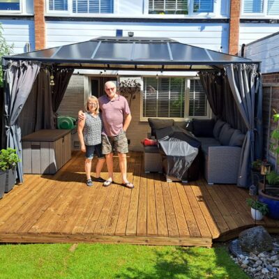 garden decking installation near me 1